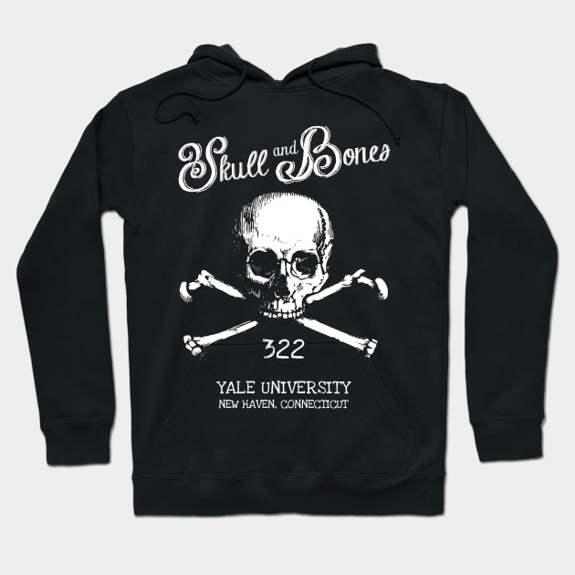 Skull And Bones Inspired Design Hoodie by HellwoodOutfitters